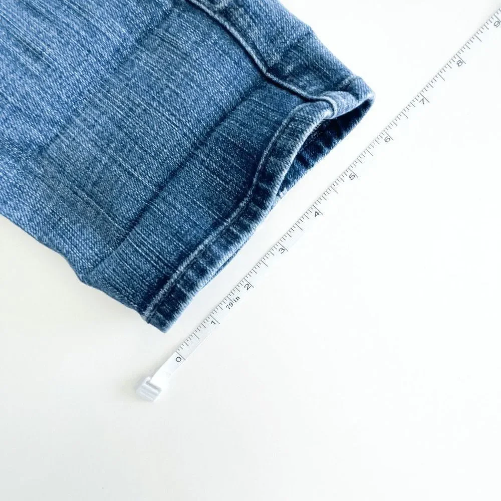 7 For All Mankind Womens Denim Jeans Distress Josefina Skinny Boyfriend Size 26 - Picture 9 of 12